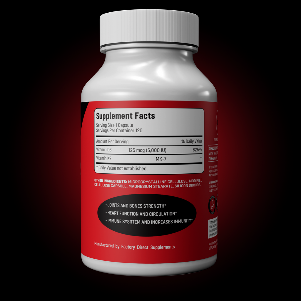Vitamin D3 & K2